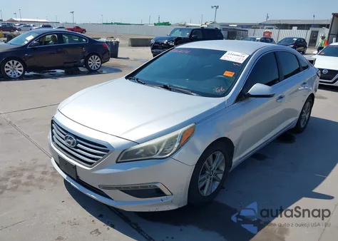 2015 Hyundai Sonata Se from USA, damaged, VIN 5NPE24AF0FH212872